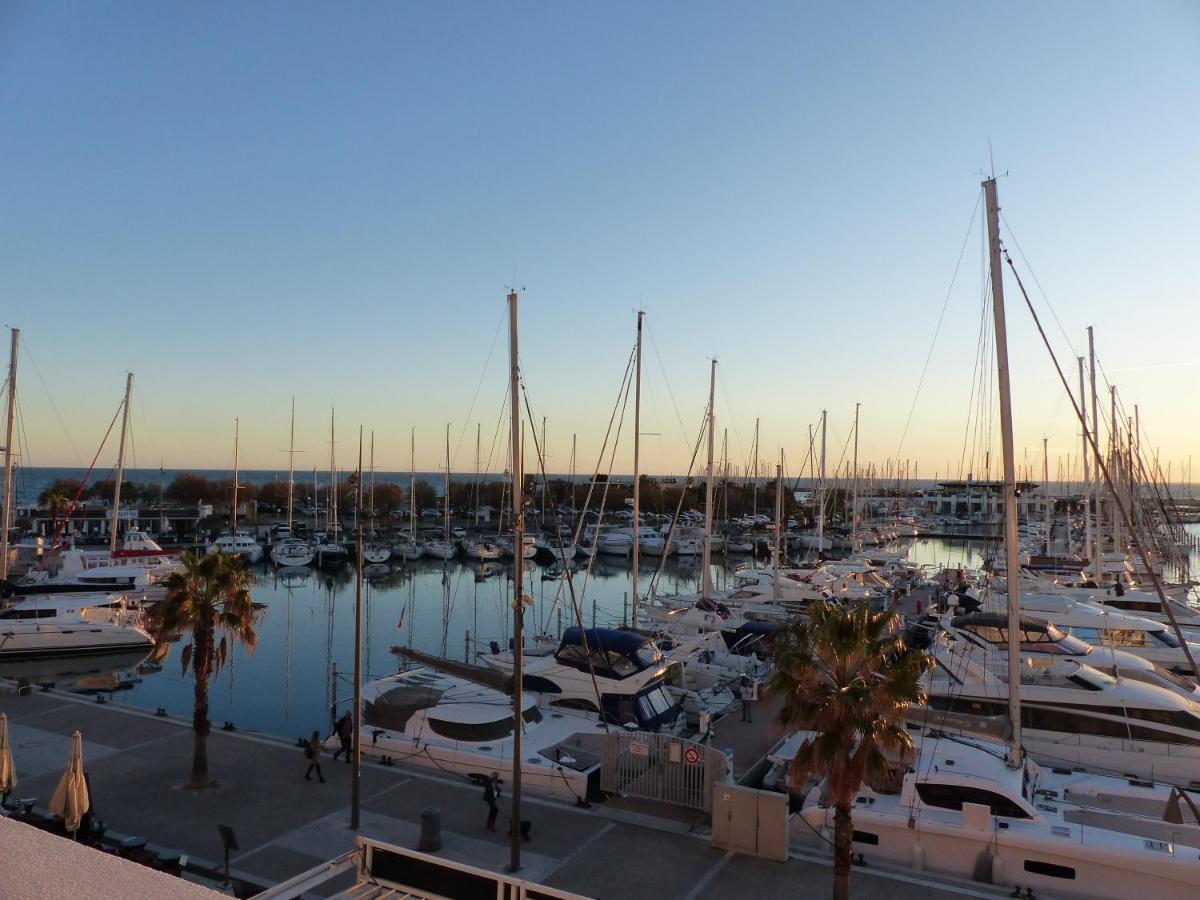 Classe 3 Etoiles - Magnifique Vue Sur Le Port - Wifi Et Clim La Grande-Motte Kültér fotó