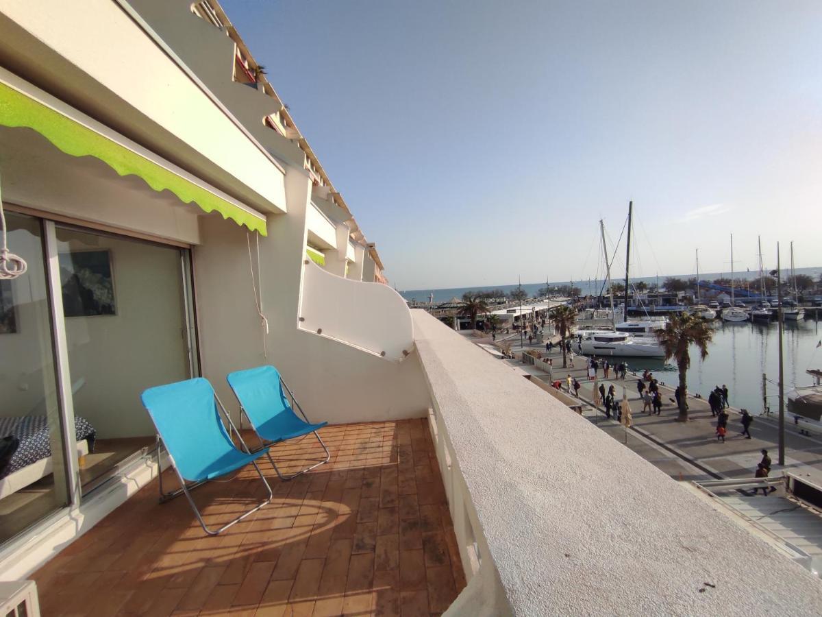 Classe 3 Etoiles - Magnifique Vue Sur Le Port - Wifi Et Clim La Grande-Motte Kültér fotó