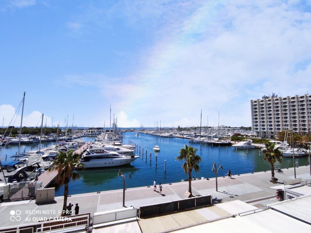 Classe 3 Etoiles - Magnifique Vue Sur Le Port - Wifi Et Clim La Grande-Motte Kültér fotó