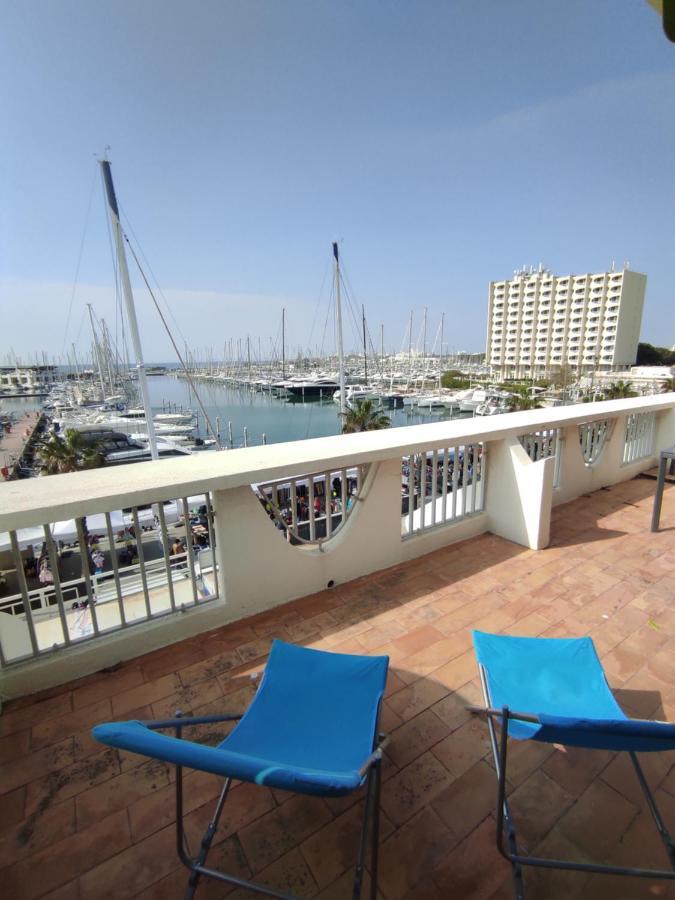 Classe 3 Etoiles - Magnifique Vue Sur Le Port - Wifi Et Clim La Grande-Motte Kültér fotó