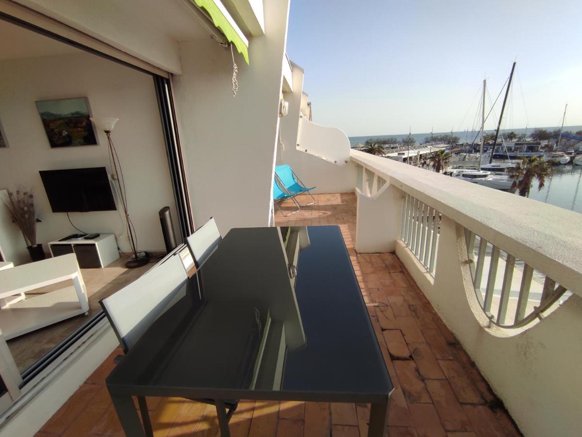 Classe 3 Etoiles - Magnifique Vue Sur Le Port - Wifi Et Clim La Grande-Motte Kültér fotó